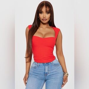 Red Women's Top